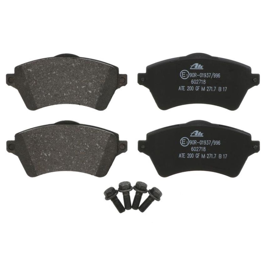 ATE 602718 ATE Original Semi-Metallic Front Disc Brake Pad Set 602718 for Land Rover