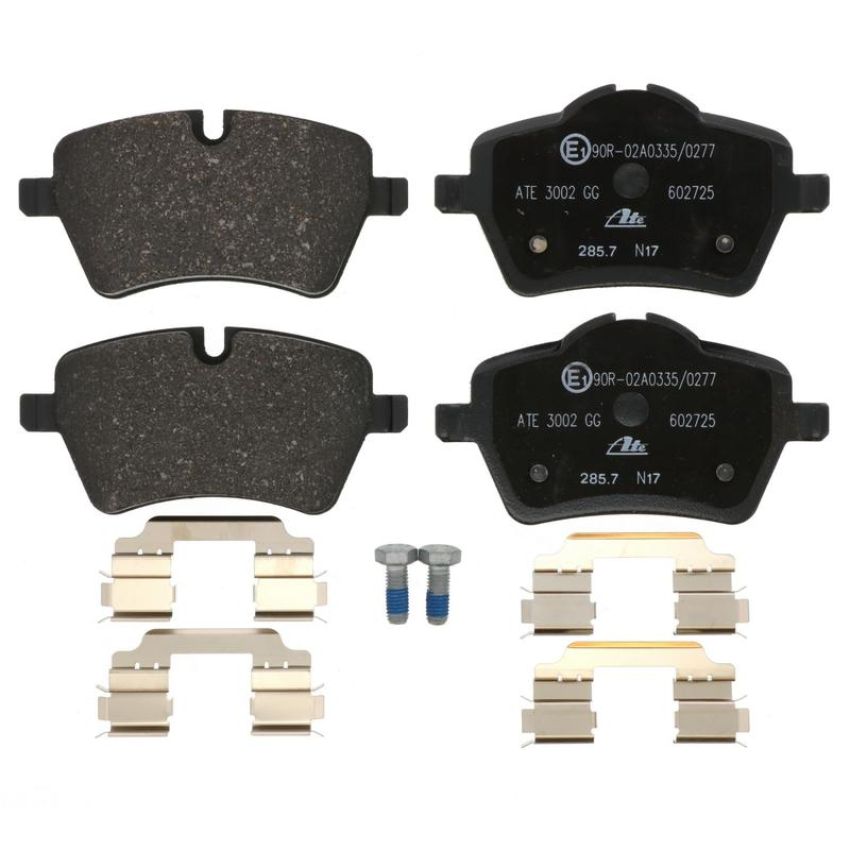 ATE 602725 ATE Original Semi-Metallic Front Disc Brake Pad Set 602725 for Mini
