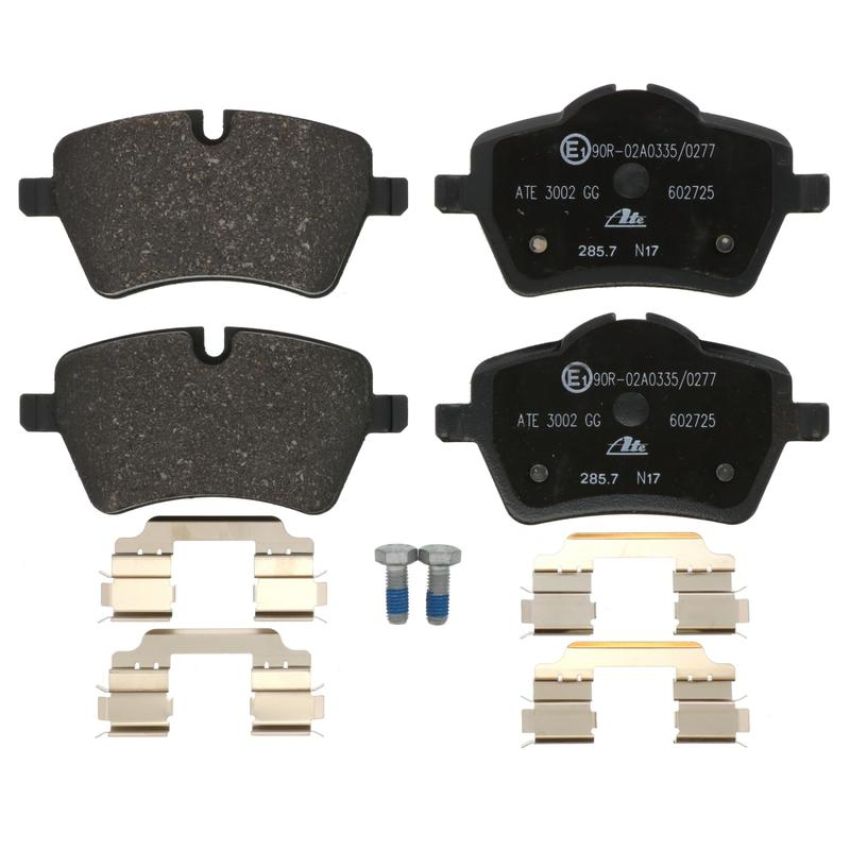 ATE 602725 ATE Original Semi-Metallic Front Disc Brake Pad Set 602725 for Mini