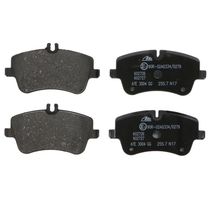 ATE 602727 ATE Original Semi-Metallic Front Disc Brake Pad Set 602727 for Mercedes-Benz