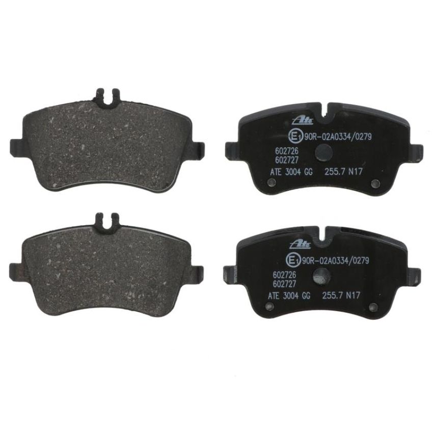 ATE 602727 ATE Original Semi-Metallic Front Disc Brake Pad Set 602727 for Mercedes-Benz