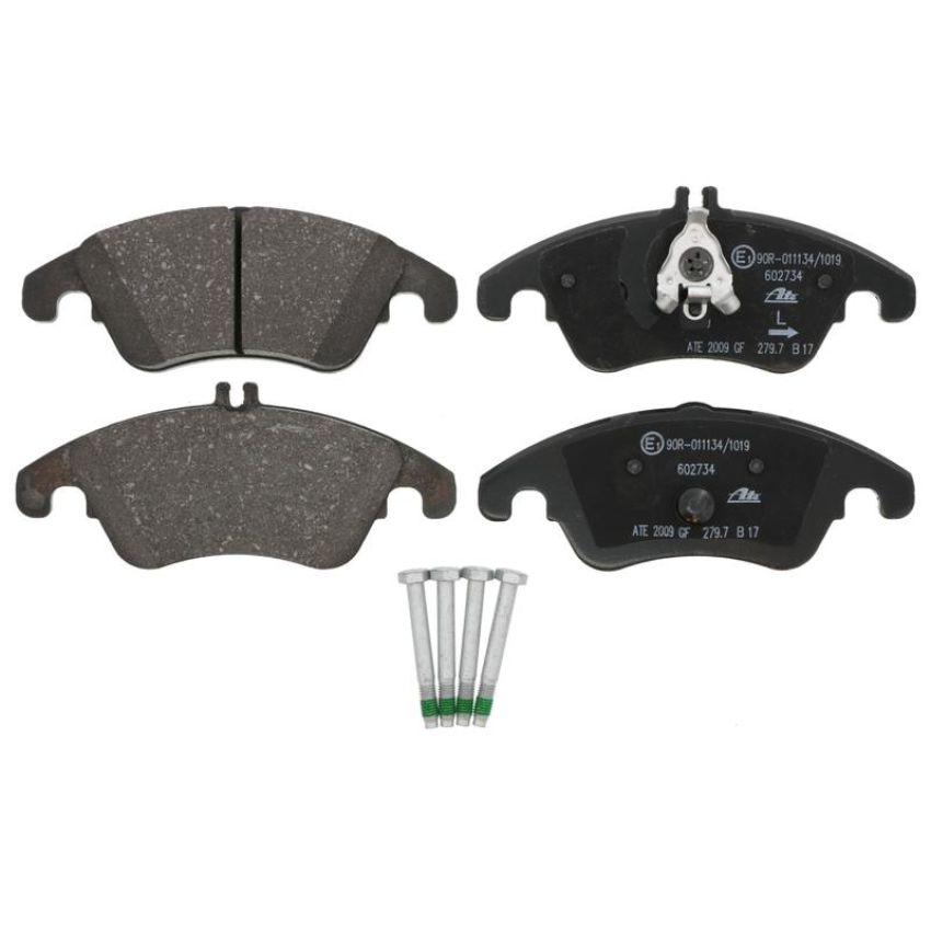 ATE 602734 ATE Original Semi-Metallic Front Disc Brake Pad Set 602734 for Mercedes-Benz