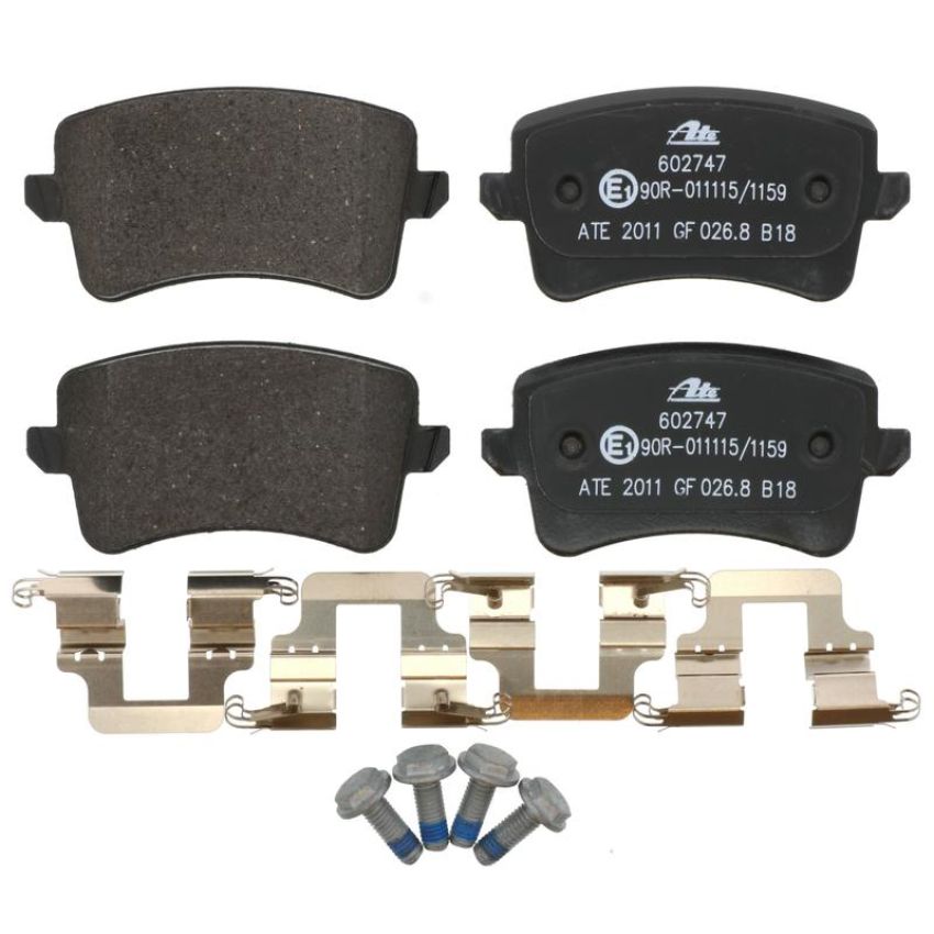 ATE 602747 ATE Original Semi-Metallic Rear Disc Brake Pad Set 602747 for Audi