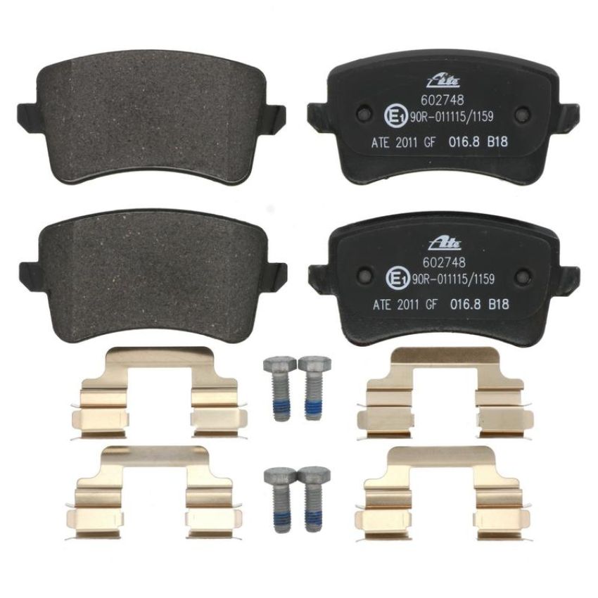 ATE 602748 ATE Original Semi-Metallic Rear Disc Brake Pad Set 602748 for Audi
