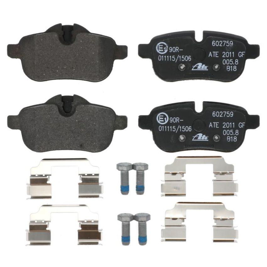 ATE 602759 ATE Original Semi-Metallic Rear Disc Brake Pad Set 602759 for BMW