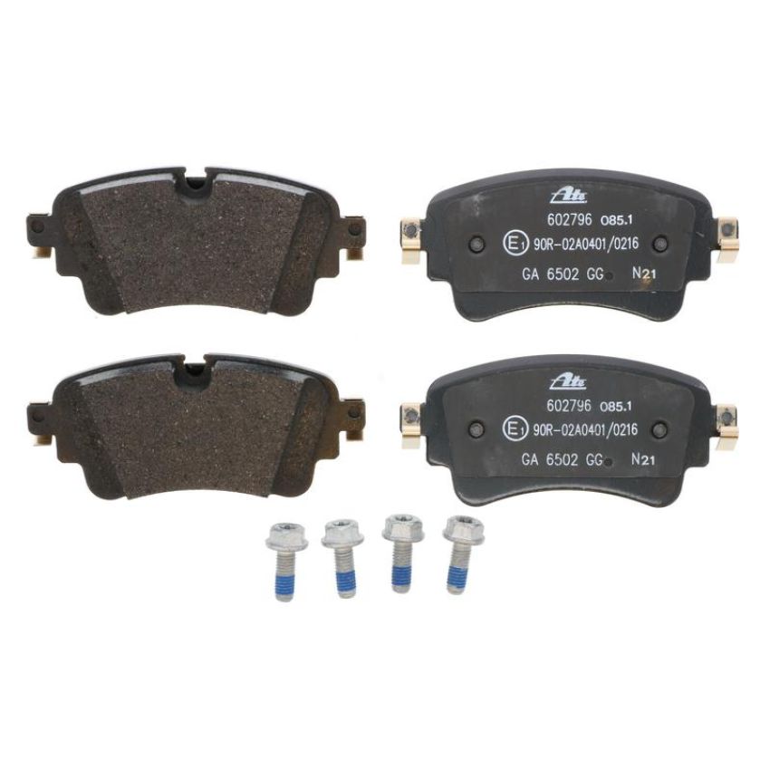 ATE 602796 ATE Original Semi-Metallic Rear Disc Brake Pad Set 602796 for Audi