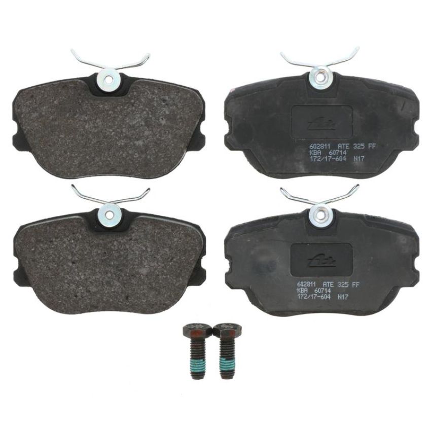 ATE 602811 ATE Original Semi-Metallic Front Disc Brake Pad Set 602811 for Saab