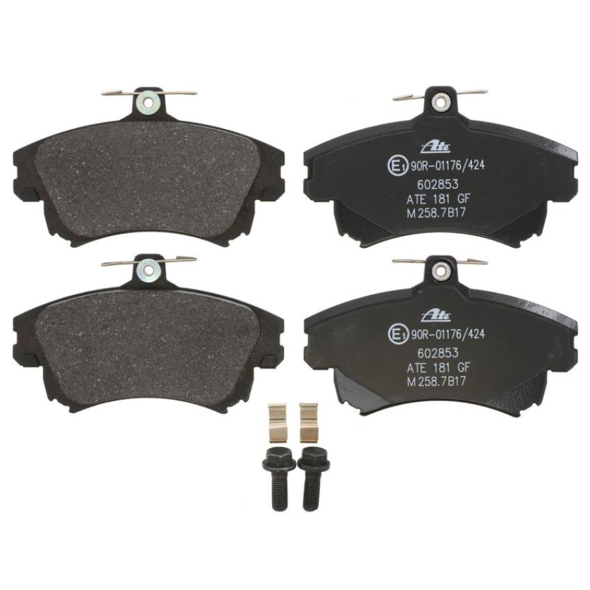 ATE 602853 ATE Original Semi-Metallic Front Disc Brake Pad Set 602853 for Volvo