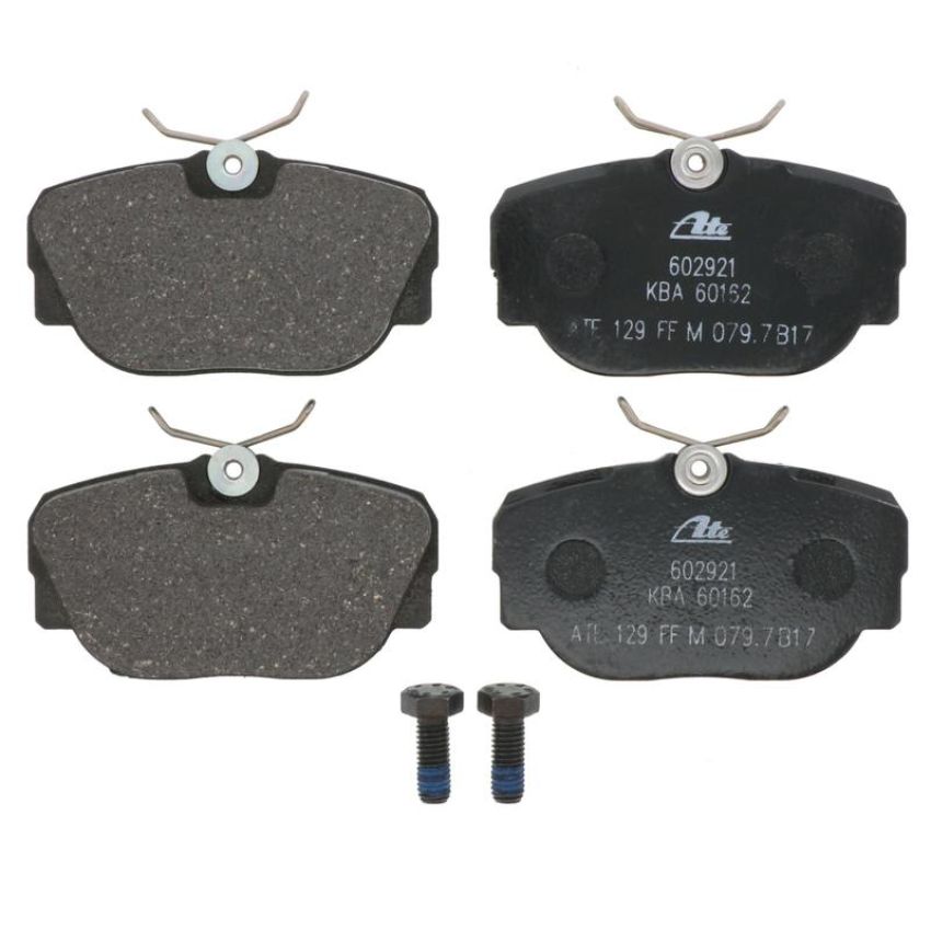 ATE 602921 ATE Original Semi-Metallic Rear Disc Brake Pad Set 602921 for BMW