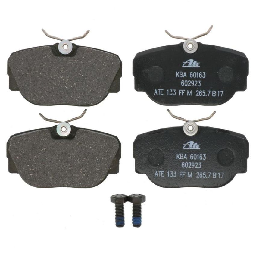 ATE 602923 ATE Original Semi-Metallic Front Disc Brake Pad Set 602923 for Mercedes-Benz