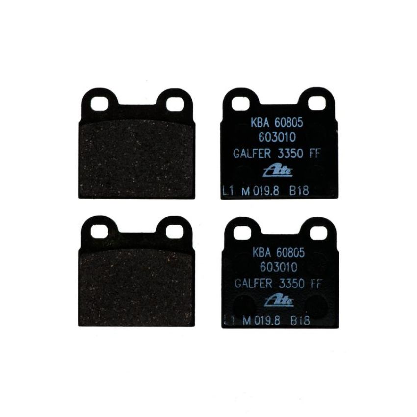 ATE 603010 ATE Semi-Metallic Front Disc Brake Pad Set 603010 for Opel, Saab, Volkswagen