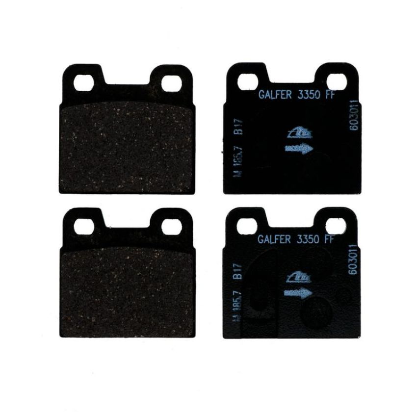 ATE 603011 ATE Original Semi-Metallic Rear Disc Brake Pad Set 603011 for Alfa Romeo