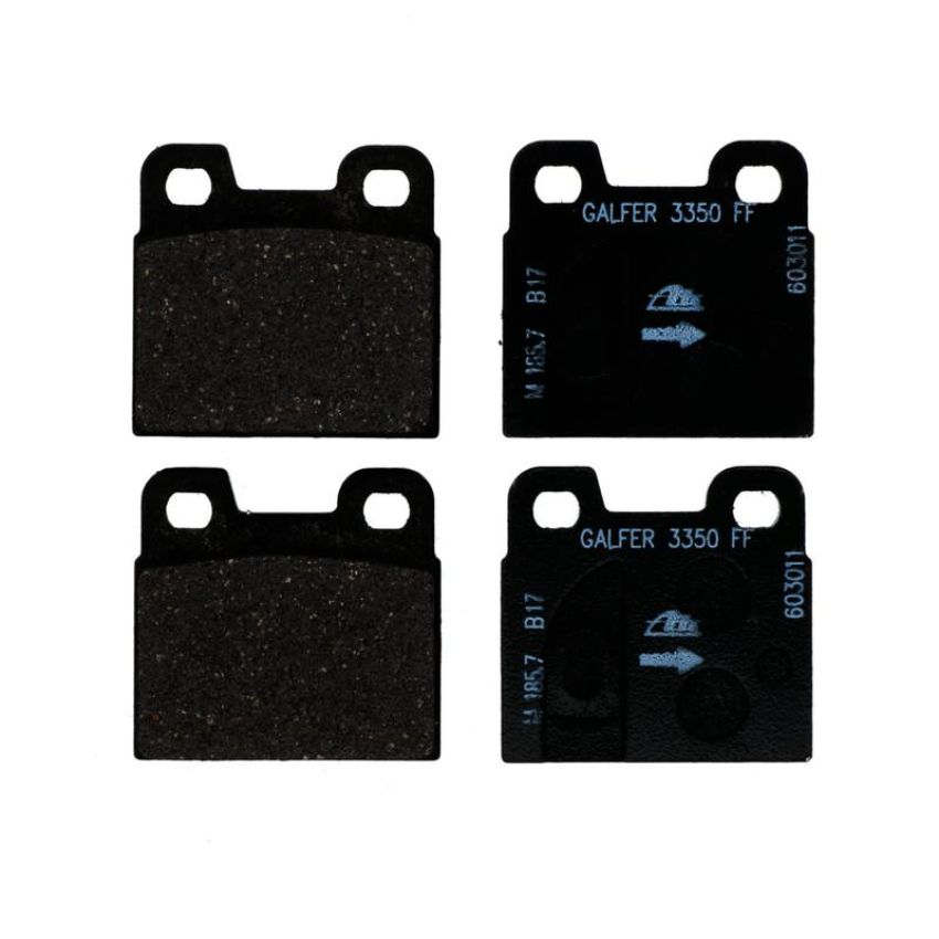 ATE 603011 ATE Original Semi-Metallic Rear Disc Brake Pad Set 603011 for Alfa Romeo