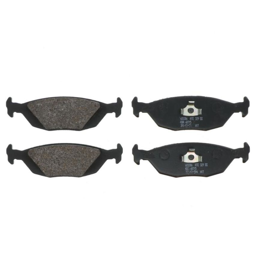 ATE 603306 ATE Original Semi-Metallic Rear Disc Brake Pad Set 603306 for Saab