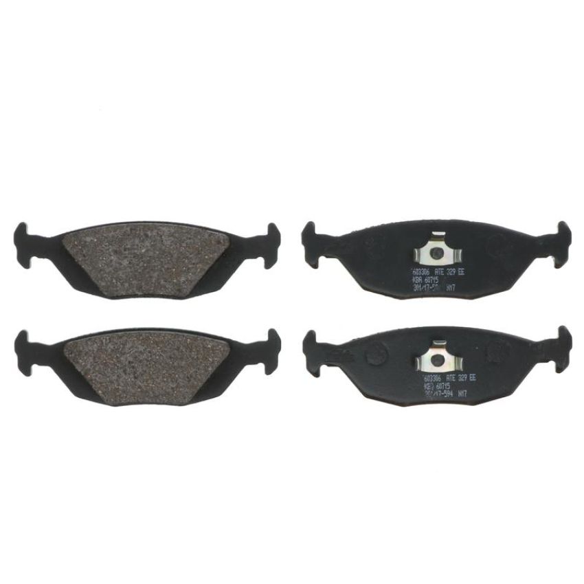 ATE 603306 ATE Original Semi-Metallic Rear Disc Brake Pad Set 603306 for Saab