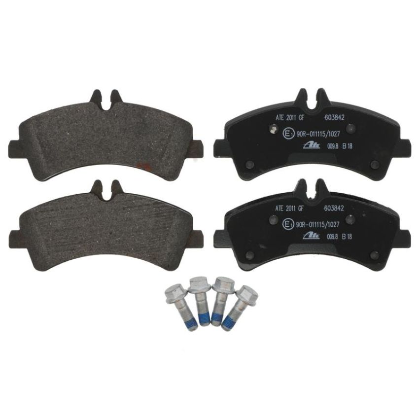 ATE 603842 ATE Original Semi-Metallic Rear Disc Brake Pad Set 603842 for Mercedes-Benz
