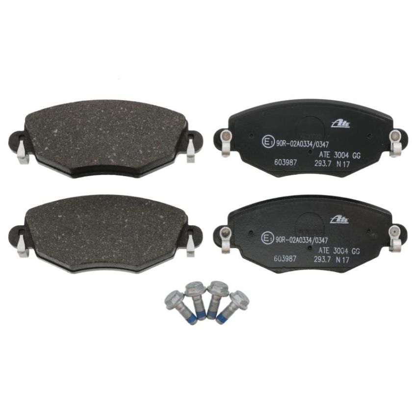 ATE 603987 ATE Original Semi-Metallic Front Disc Brake Pad Set 603987 for Jaguar