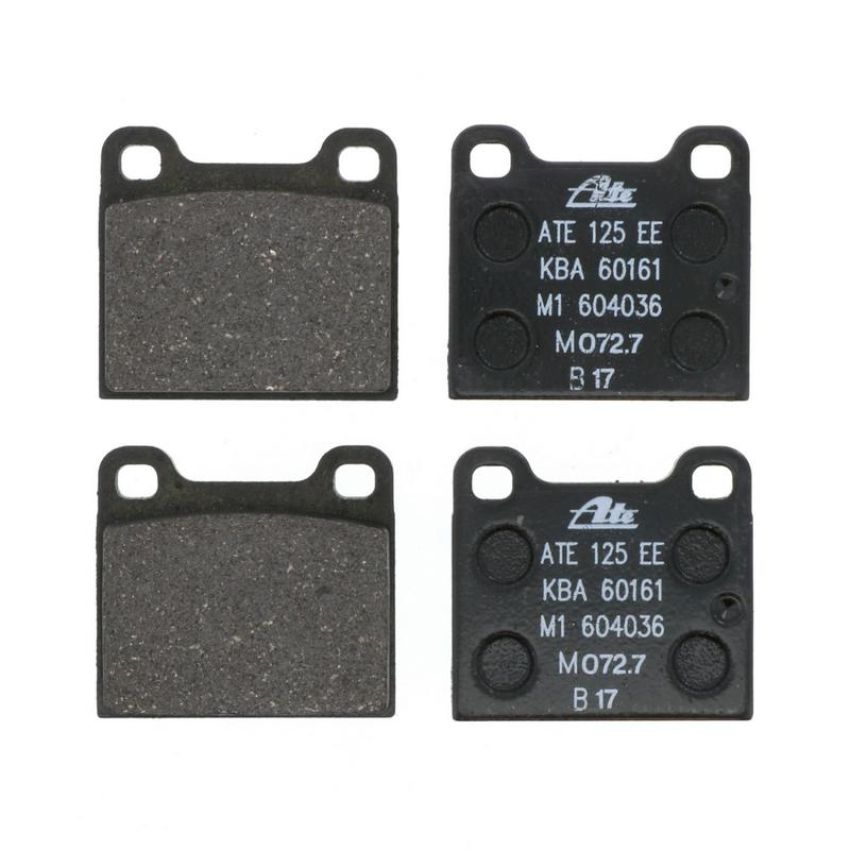 ATE 604036 ATE Original Semi-Metallic Rear Disc Brake Pad Set 604036 for Mercedes-Benz