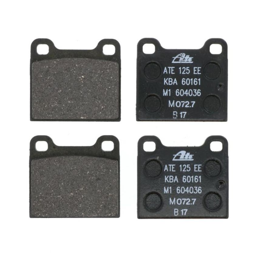 ATE 604036 ATE Original Semi-Metallic Rear Disc Brake Pad Set 604036 for Mercedes-Benz