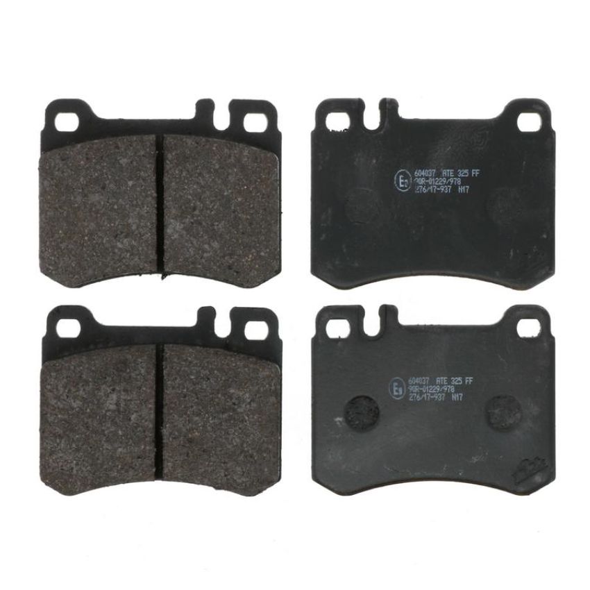 ATE 604037 ATE Original Semi-Metallic Front Disc Brake Pad Set 604037 for Mercedes-Benz