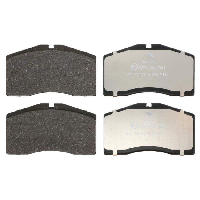 ATE 604056 ATE Original Semi-Metallic Front Disc Brake Pad Set 604056 for Plymouth, Porsche