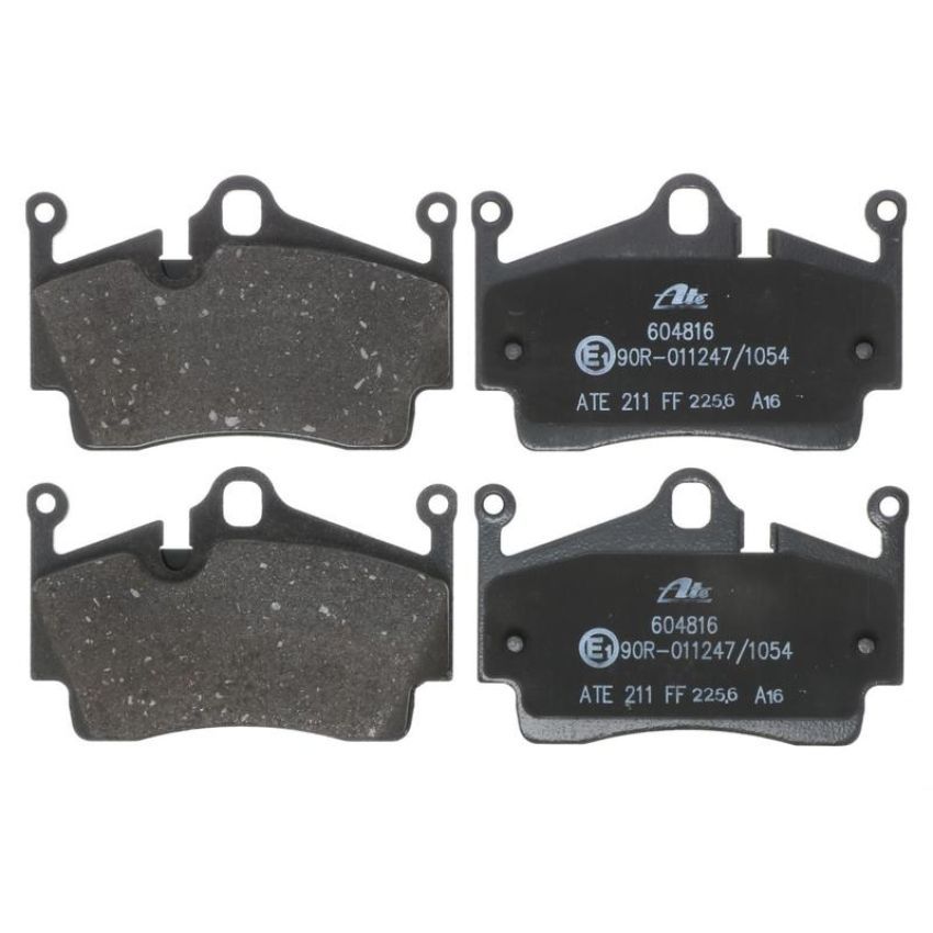 ATE 604816 ATE Original Semi-Metallic Rear Disc Brake Pad Set 604816 for Porsche