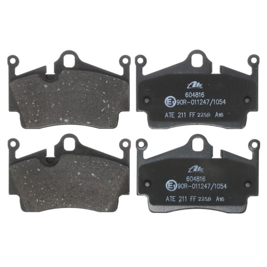 ATE 604816 ATE Original Semi-Metallic Rear Disc Brake Pad Set 604816 for Porsche