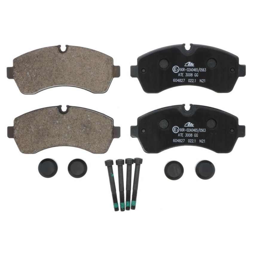 ATE 604827 ATE Original Semi-Metallic Front Disc Brake Pad Set 604827 for Mercedes-Benz