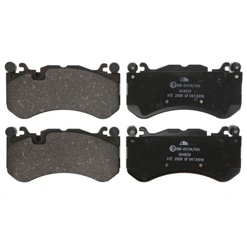 ATE 604839 ATE Semi-Metallic Front Disc Brake Pad Set 604839 for Audi, Mercedes-Benz