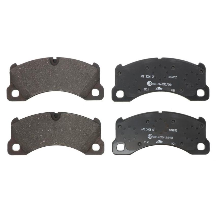 ATE 604852 ATE Semi-Metallic Front Disc Brake Pad Set 604852 for Porsche, Volkswagen