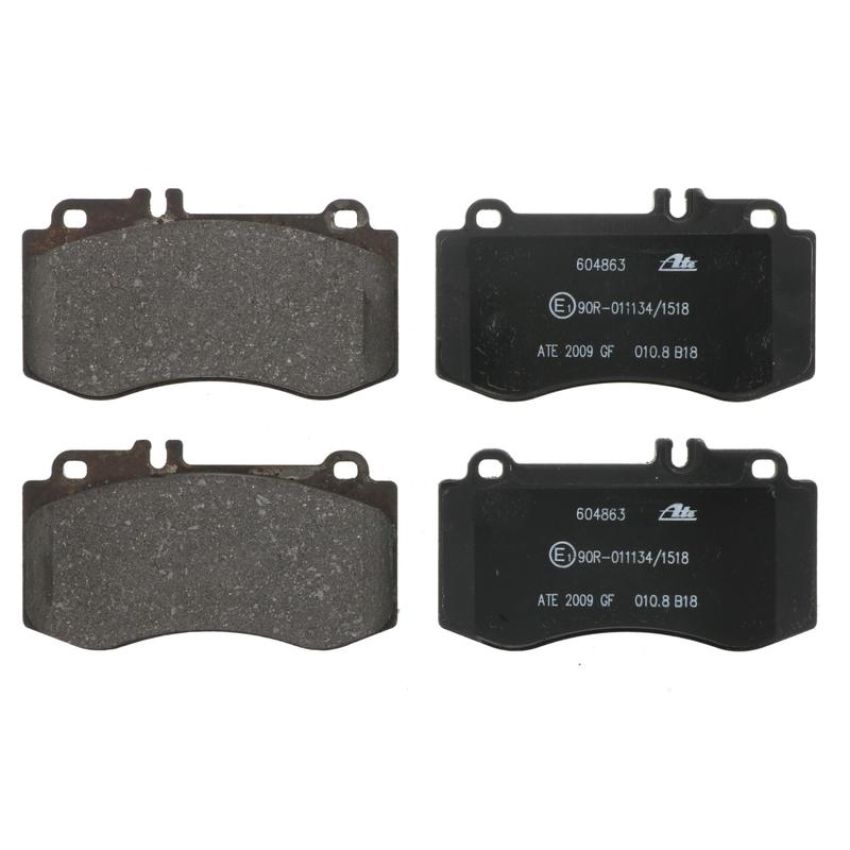 ATE 604863 ATE Original Semi-Metallic Front Disc Brake Pad Set 604863 for Mercedes-Benz
