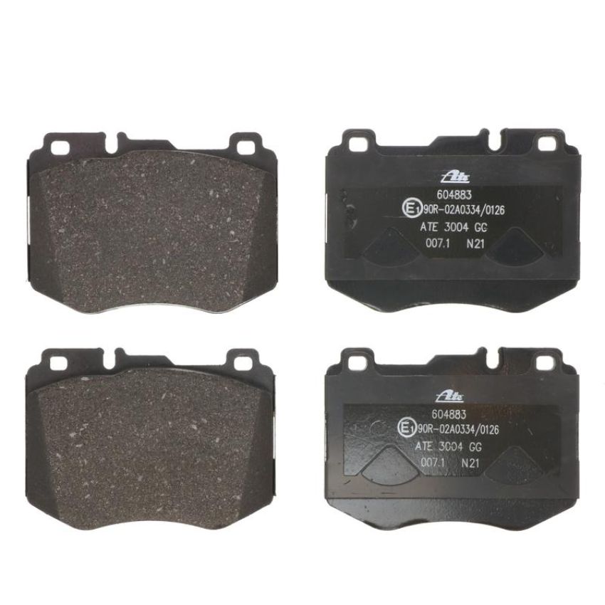 ATE 604883 ATE Original Semi-Metallic Front Disc Brake Pad Set 604883 for Mercedes-Benz