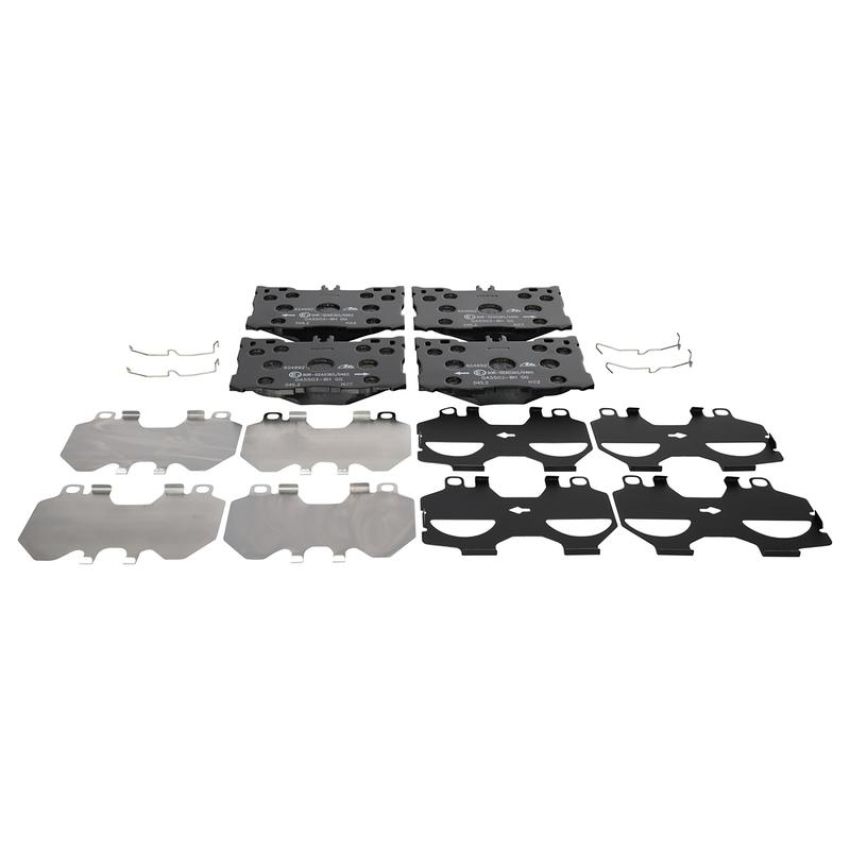 ATE 604892 ATE Original Semi-Metallic Front Disc Brake Pad Set 604892 for Mercedes-Benz