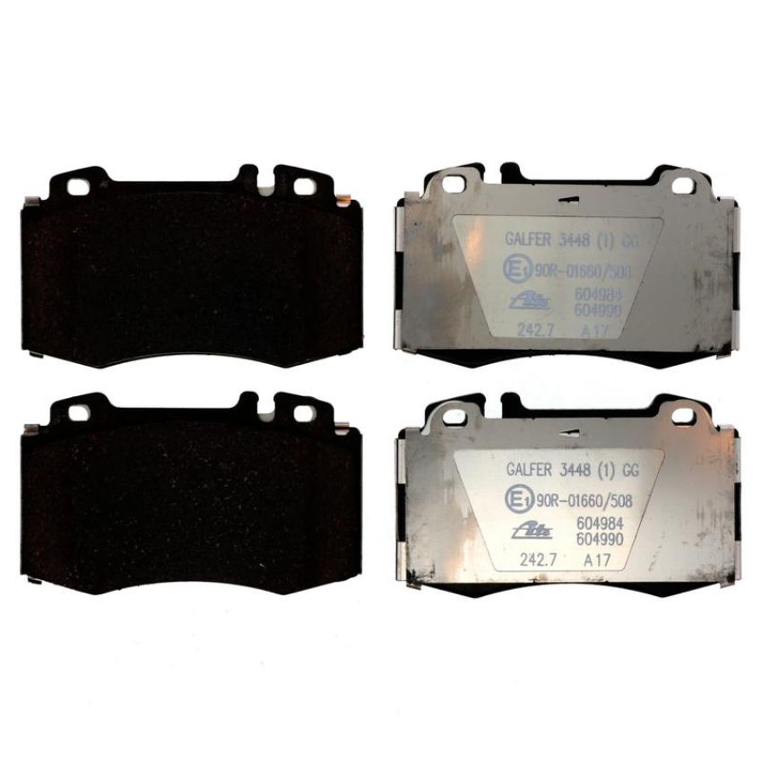 ATE 604984 ATE Original Semi-Metallic Front Disc Brake Pad Set 604984 for Mercedes-Benz