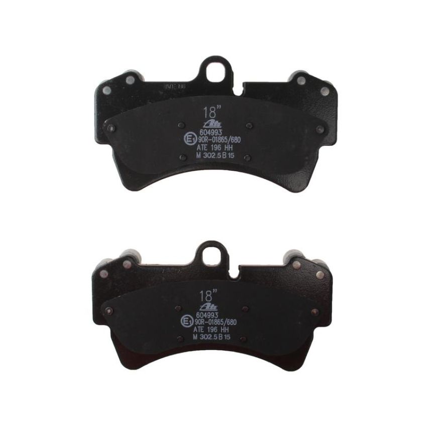 ATE 604993 ATE Semi-Metallic Front Disc Brake Pad Set 604993 for Audi, Porsche, Volkswagen