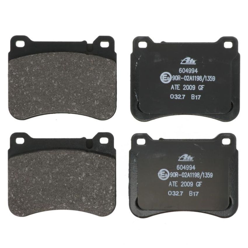 ATE 604994 ATE Original Semi-Metallic Front Disc Brake Pad Set 604994 for Mercedes-Benz