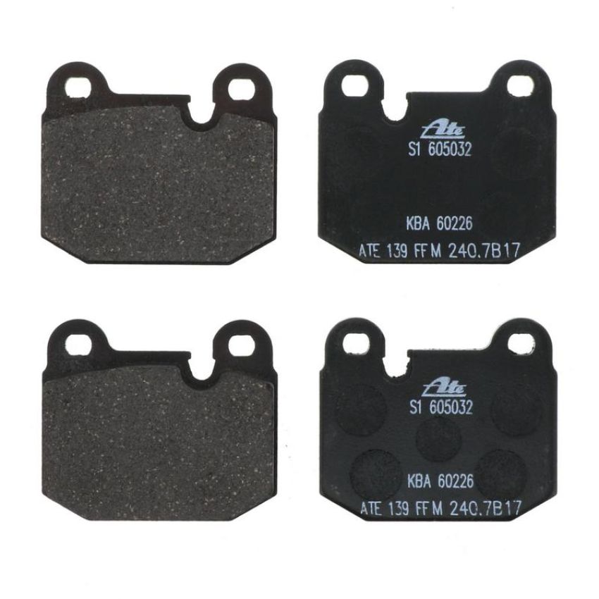ATE 605032 ATE Original Semi-Metallic Front Disc Brake Pad Set 605032 for BMW