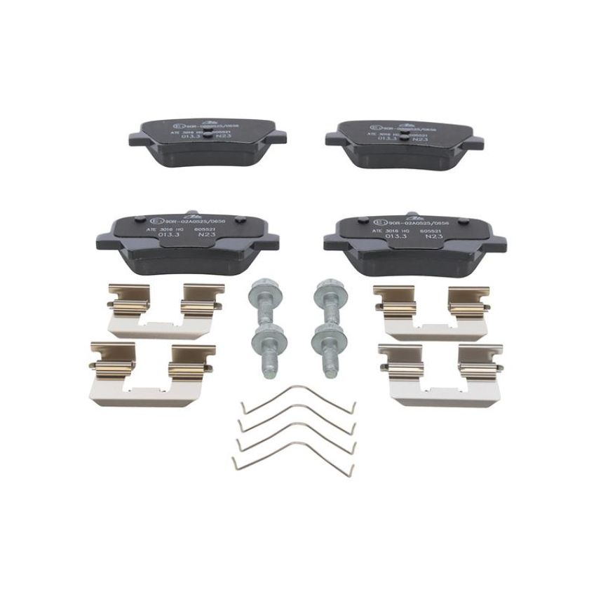 ATE 605521 ATE Original Semi-Metallic  Disc Brake Pad Set 605521 for Volvo