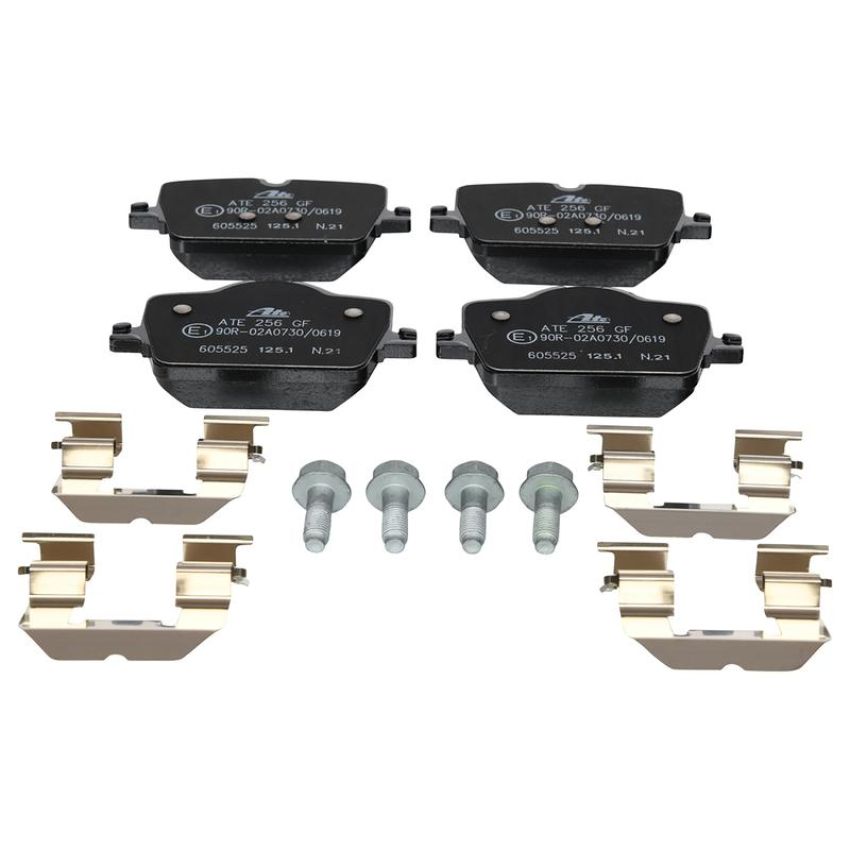 ATE 605525 ATE Original Semi-Metallic Rear Disc Brake Pad Set 605525 for BMW, Toyota