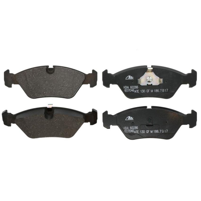 ATE 607046 ATE Original Semi-Metallic Front Disc Brake Pad Set 607046 for BMW