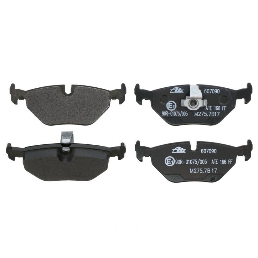ATE 607090 ATE Original Semi-Metallic Rear Disc Brake Pad Set 607090 for BMW