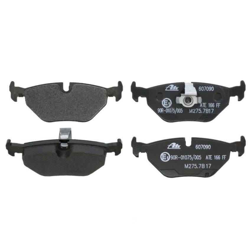 ATE 607090 ATE Original Semi-Metallic Rear Disc Brake Pad Set 607090 for BMW