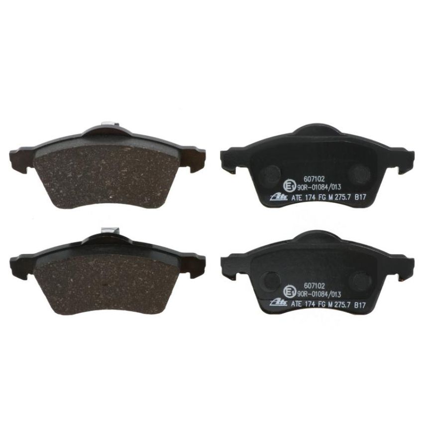 ATE 607102 ATE Original Semi-Metallic Front Disc Brake Pad Set 607102 for Volkswagen
