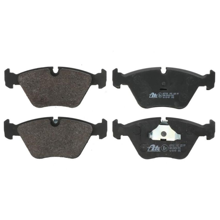 ATE 607138 ATE Original Semi-Metallic Front Disc Brake Pad Set 607138 for Jaguar