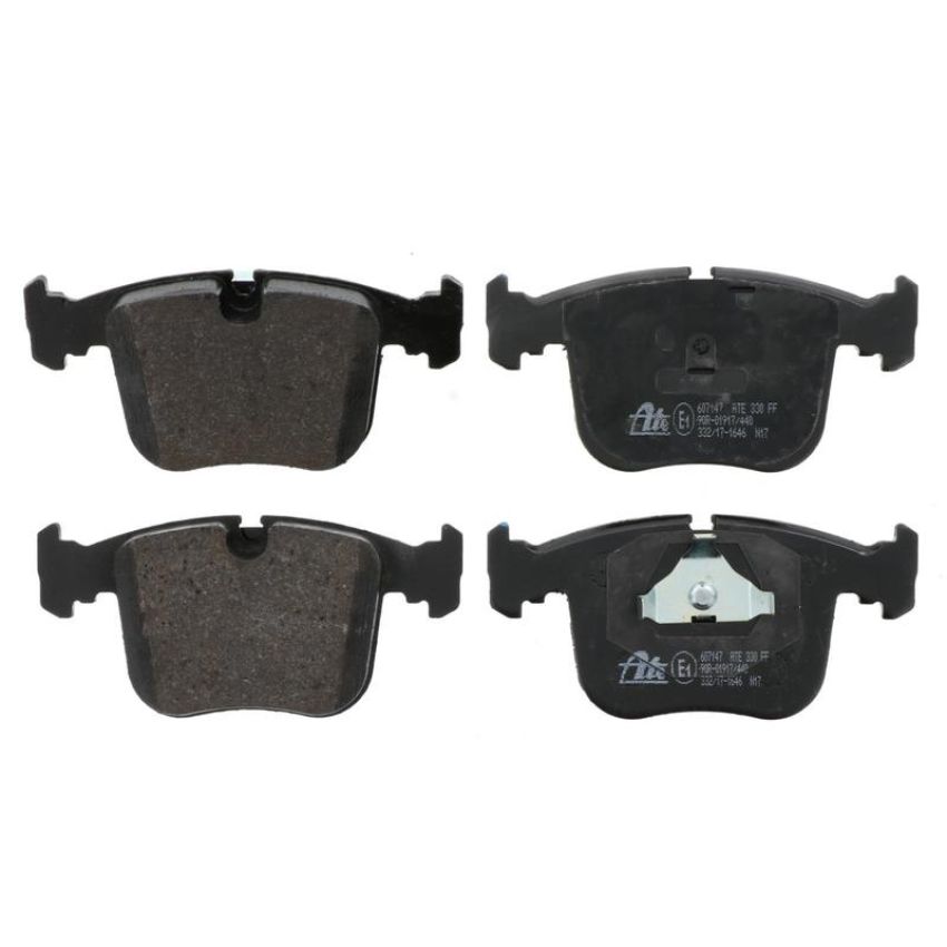 ATE 607147 ATE Original Semi-Metallic Front Disc Brake Pad Set 607147 for BMW