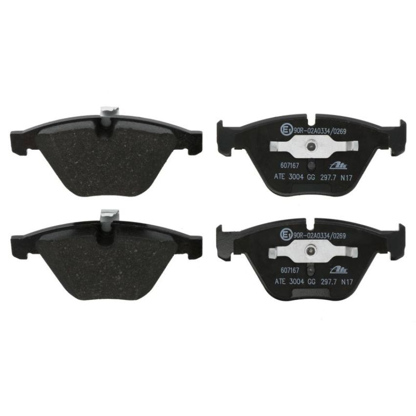 ATE 607167 ATE Original Semi-Metallic Front Disc Brake Pad Set 607167 for BMW
