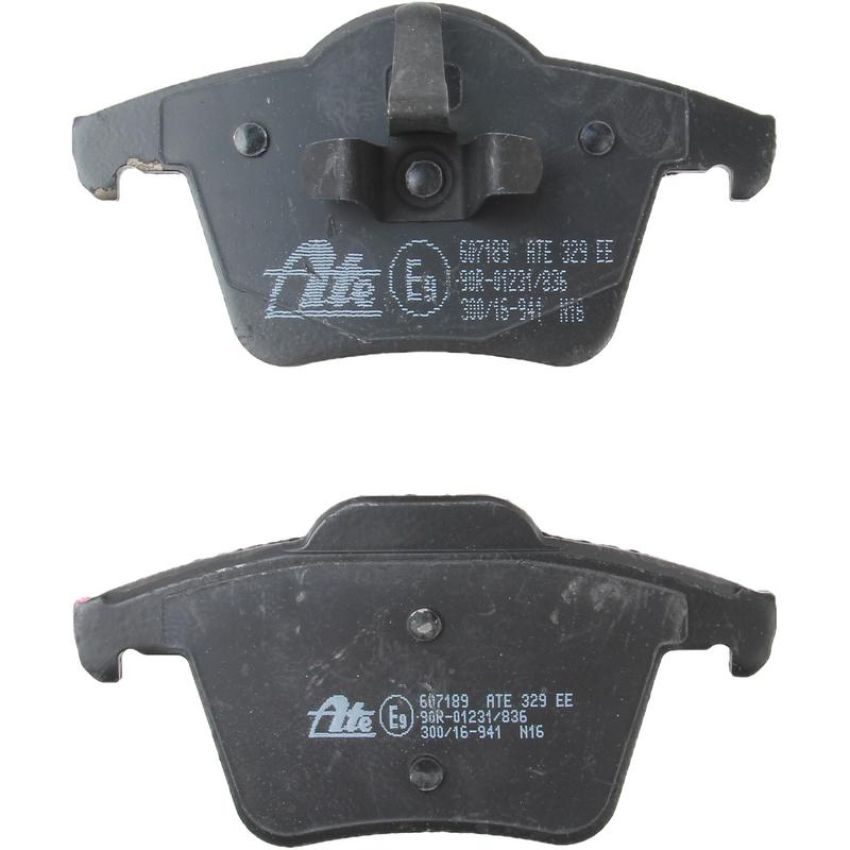 ATE 607189 ATE Original Semi-Metallic Rear Disc Brake Pad Set 607189 for Volvo