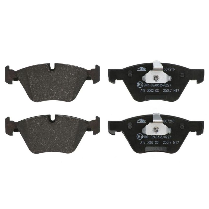 ATE 607216 ATE Original Semi-Metallic Front Disc Brake Pad Set 607216 for BMW