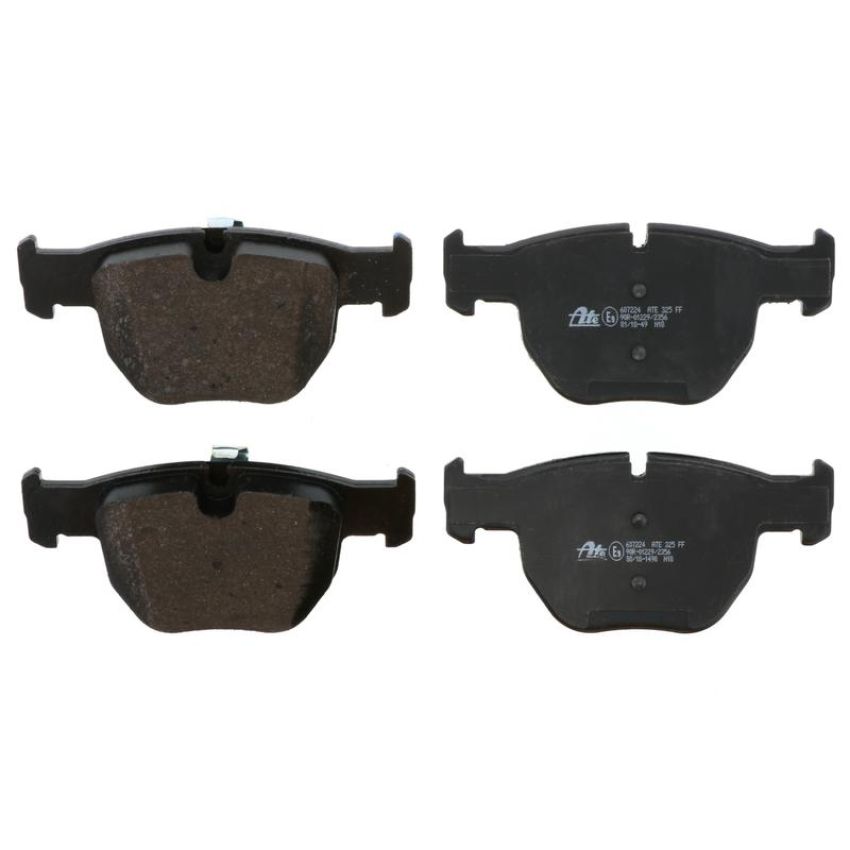 ATE 607224 ATE Original Semi-Metallic Front Disc Brake Pad Set 607224 for Land Rover