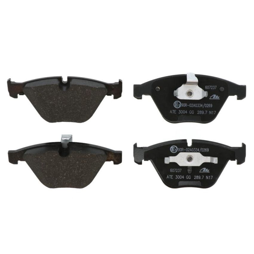 ATE 607237 ATE Original Semi-Metallic Front Disc Brake Pad Set 607237 for BMW